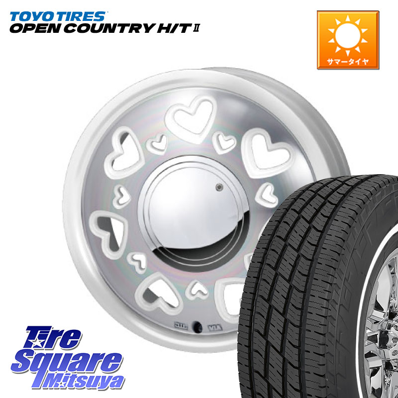 TOYOTIRES OPENCOUNTRY HT2 在庫● ホワイトリボン ● サマータイヤ オープンカントリー H/T2 165/65R15MONZA K Quty キューティー ホイール 15インチ 15X4.5J 43 4穴 100 ダイハツTAFT Mx27/37/47Sソリオ・MB37SデリカD2 MAx6S系ソリオ デリカ ミニ DELICA MINI デリ|タイヤスクエアミツヤ