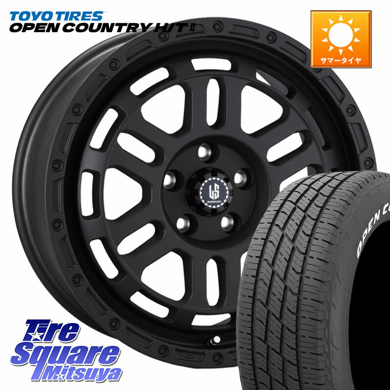 阿部商会 LA STRADA DISCOVER ホイール 17インチ 17 X 7.0J +38 5穴 114.3 TOYOTIRES OPENCOUNTRY HT2 在庫● ホワイトレター ◆ サマータイヤ オープンカントリー H/T2 215/60R17 10系カローラクロス 20系アルファード