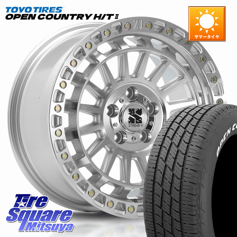 TOYOTIRES OPENCOUNTRY HT2 在庫● ホワイトレター ◆ サマータイヤ オープンカントリー H/T2 215/60R17MLJ XJ08 XTREME-J ホイール 17インチ 17X7.5J 42 5穴 114.3 カローラクロス CX-30 MX-30 20系アルファード ヴェルファイア UX レクサス｜タイヤスクエアミツヤ