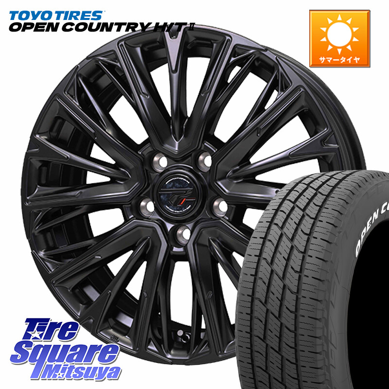 TOYOTIRES OPENCOUNTRY HT2 在庫● ホワイトレター ◆ サマータイヤ オープンカントリー H/T2 215/60R17HotStuff Precious プレシャス HM4 HM-4 ホイール 17インチ 17X7.0J 38 5穴 114.3 カローラクロス 20系アルファード エルグランド 日産 エクストレイル X-TRAIL 日|タイヤスクエアミツヤ