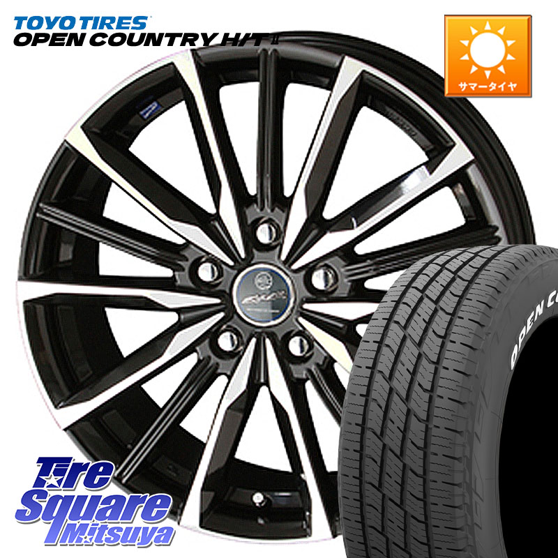 KYOHO 【欠品次回6月末】SMACK スマック ヴァルキリー ホイール 17インチ 17 X 7.0J +48 5穴 114.3 TOYOTIRES OPENCOUNTRY HT2 在庫● ホワイトレター ◆ サマータイヤ オープンカントリー H/T2 215/60R17 C-HR 50系エスティマ 10系カローラクロス E52エルグランド ZR-V