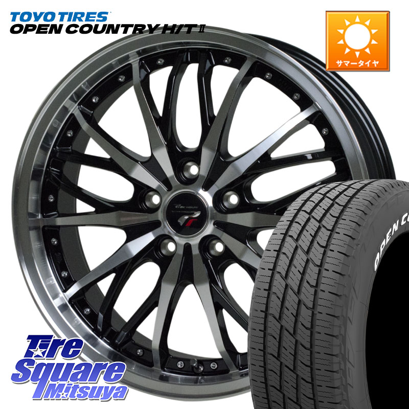 HotStuff Precious プレシャス HM3 HM-3 17インチ 17 X 7.0J +50 5穴 114.3 TOYOTIRES OPENCOUNTRY HT2 在庫● ホワイトレター ◆ サマータイヤ オープンカントリー H/T2 215/60R17 C-HR 50系エスティマ E52エルグランド ZR-V RV系ヴェゼル RC系オデッセイ後期 CX-30 MX 85,657円