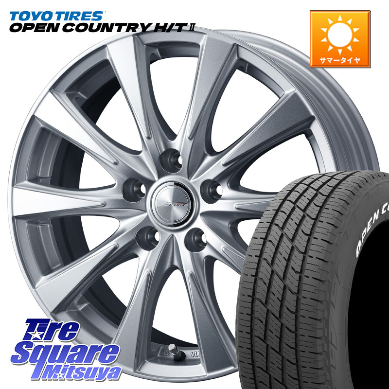 TOYOTIRES OPENCOUNTRY HT2 在庫● ホワイトレター ◆ サマータイヤ オープンカントリー H/T2 215/60R17WEDS ジョーカースピリッツ 平座仕様(トヨタ車専用) 17X7.0J 39 5穴 114.3 カローラクロス 20系アルファード ヴェルファイア UX レクサス|タイヤスクエアミツヤ