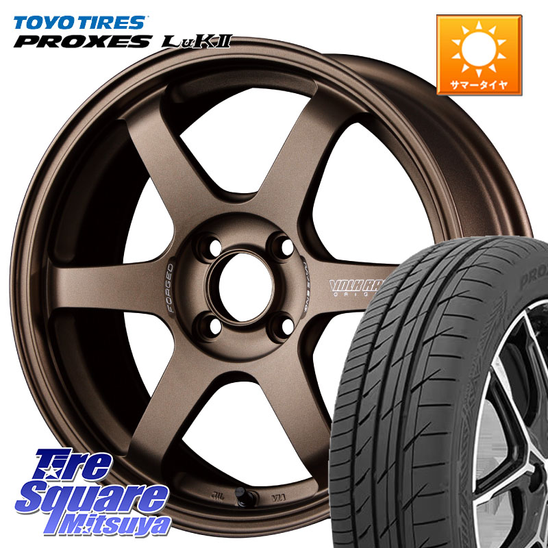 TOYOTIRES プロクセス LuK2 在庫● PROXES 軽自動車 トーヨー 165/55R15RAYS 【欠品次回3~4月】 VOLK RACING TE37 SONIC TE37 ソニック ホイール 15インチ 15X5.5J 45 4穴 100｜タイヤスクエアミツヤ 123,400円