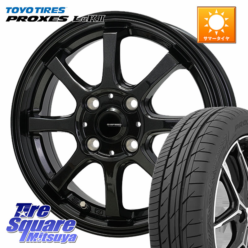 TOYOTIRES トーヨー PROXES LuK2 在庫● 軽自動車 サマータイヤ 155/65R14HotStuff G-SPEED G-08 ホイール 14インチ ジースピード 14X4.5J 45 4穴 100 N-BOX デリカミニ2WD タント スペーシア サクラ ハイゼットアゲトラCustom車用※軽自動車専用ホイール※ ルークス R|タイヤスクエアミツヤ