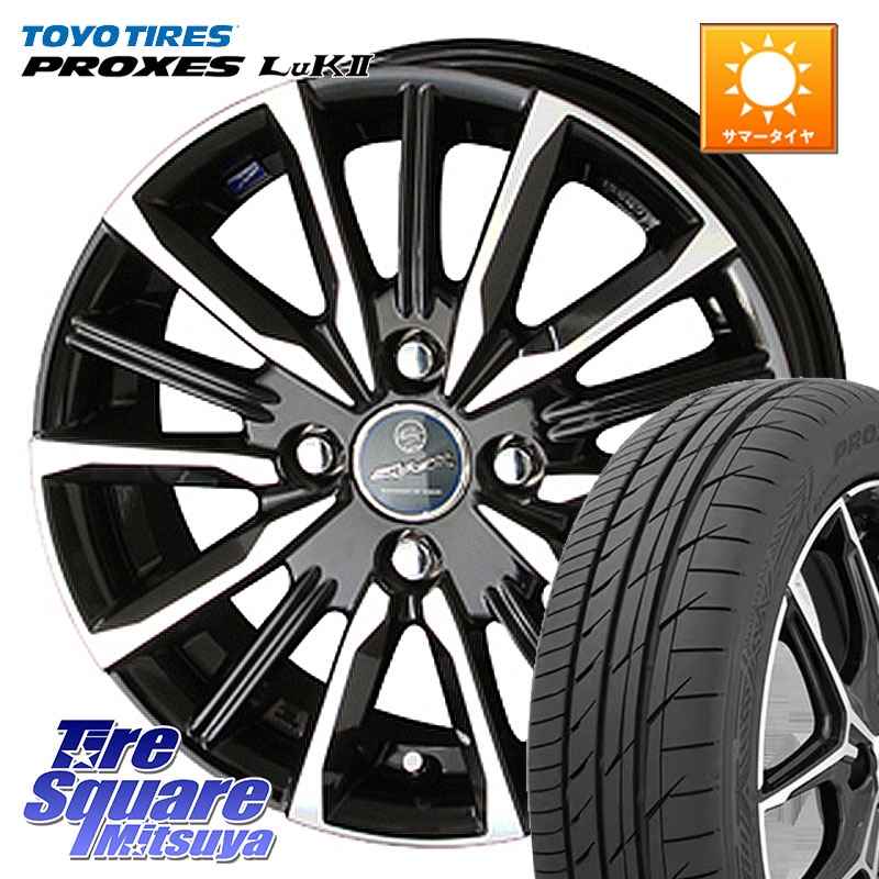 TOYOTIRES トーヨー PROXES LuK2 在庫● 軽自動車 サマータイヤ 155/65R14KYOHO SMACK スマック ヴァルキリー ホイール 14インチ 14X4.5J 45 4穴 100 N-BOX デリカミニ2WD タント スペーシア サクラ ハイゼットアゲトラCustom車用※軽自動車専用ホイール※ ルークス RO|タイヤスクエアミツヤ