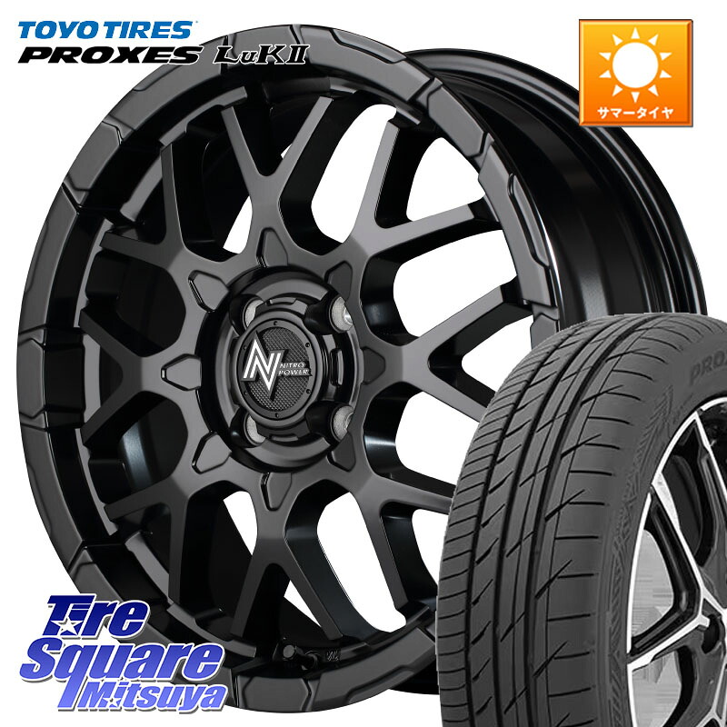 TOYOTIRES プロクセス LuK2 在庫● PROXES 軽自動車 トーヨー 165/55R15MANARAY MID ナイトロパワー M28 BULLET KC 15インチ 15X5.0J 48 4穴 100｜タイヤスクエアミツヤ 70,758円