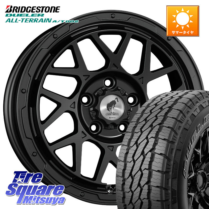 SUPER STAR LODIO DRIVE ロディオドライブ 8M MONO モノ 16 X 7.0J +42 5穴 114.3 ブリヂストン デューラーAT002 A/T002 アウトラインホワイトレター サマータイヤ 245/70R16 113,510円