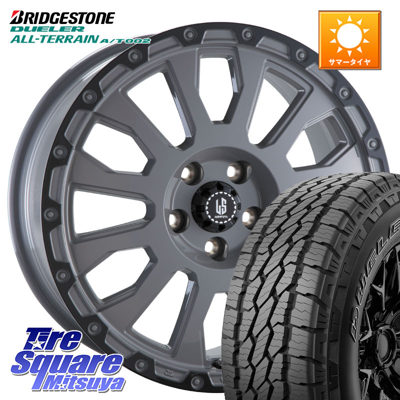阿部商会 LA STRADA AVENTURA アヴェンチュラ 16インチ 16 X 7.0J +42 5穴 114.3 ブリヂストン デューラーAT002 在庫● アウトラインホワイトレター A/T002 サマータイヤ 215/70R16 デリカD:5
