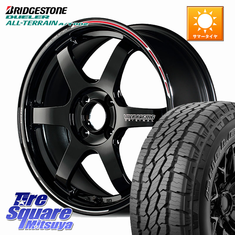 ブリヂストン デューラーAT002 在庫● アウトラインホワイトレター A/T002 サマータイヤ 215/70R16RAYS 【欠品次回3~4月】 TE37 SONIC TIME ATTACK EDITION 鍛造 ホイール 16インチ 16X6.5J 39 4穴 100 ロッキー ガソリン車 4穴 ライズ ガソリン車 4穴|タイヤスクエアミツヤ