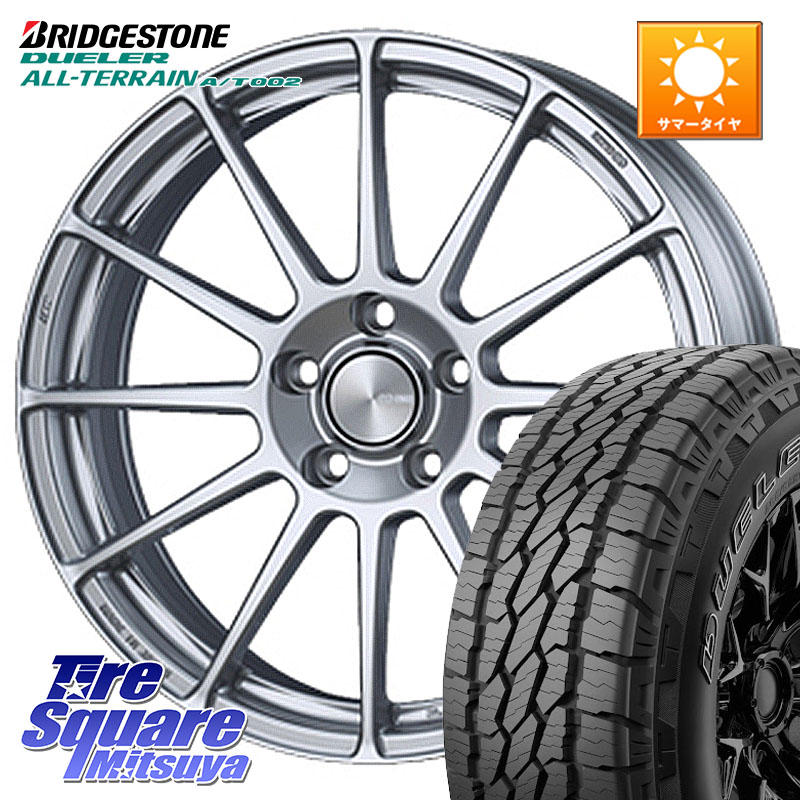 ENKEI エンケイ PerformanceLine PF03 ホイール 16 X 6.5J +38 5穴 114.3 ブリヂストン デューラーAT002 在庫● アウトラインホワイトレター A/T002 サマータイヤ 215/70R16 デリカD:5