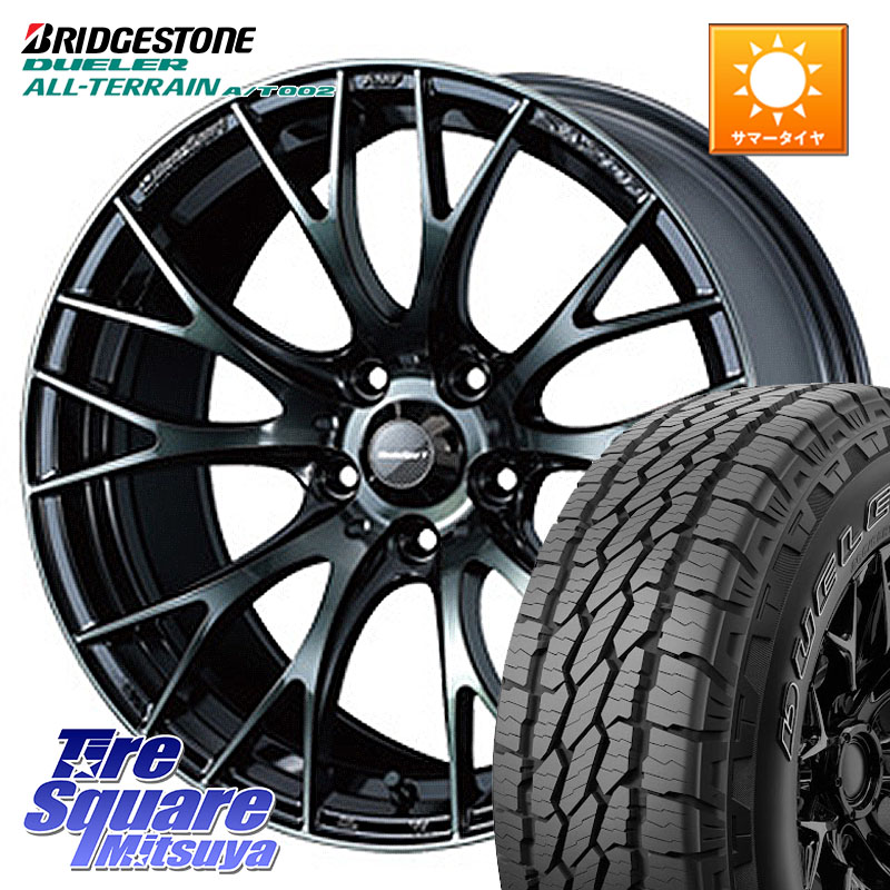 WEDS 72722 SA-20R SA20R ウェッズ スポーツ ホイール 16インチ 16 X 7.0J +42 5穴 114.3 ブリヂストン デューラーAT002 在庫● アウトラインホワイトレター A/T002 サマータイヤ 215/70R16 デリカD:5