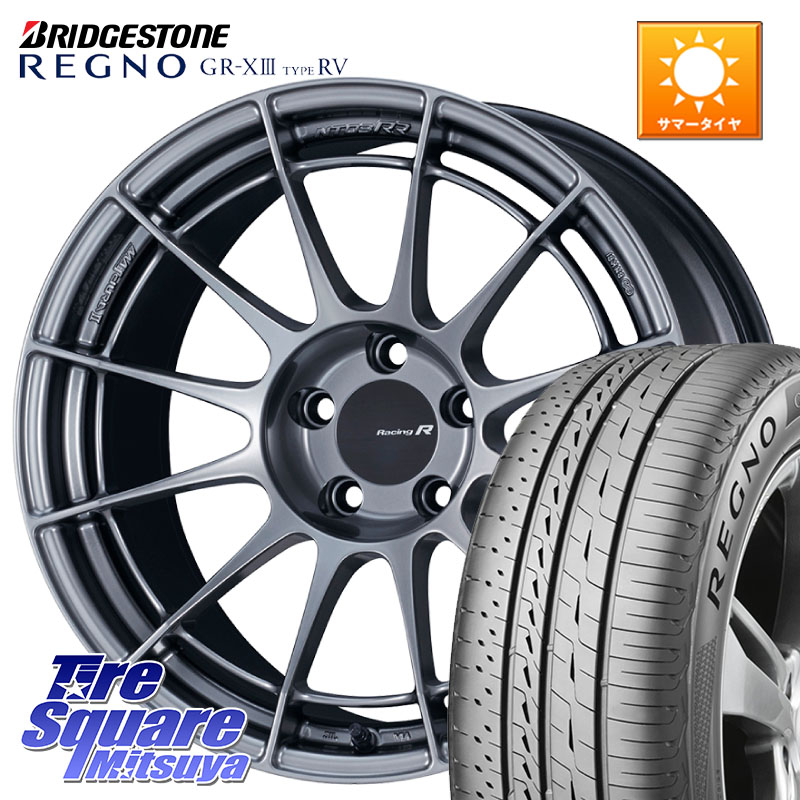 ENKEI エンケイ Racing Revolution NT03RR ホイール 18 X 8.5J +42 5穴 114.3 ブリヂストン REGNO GR-X3 TYPE RV 在庫● 2025~2026年製 GRX3RV GR-XIII サマータイヤ 225/45R18
