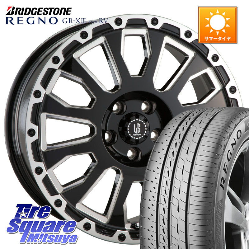 阿部商会 LA STRADA AVENTURA アヴェンチュラ 16インチ 16 X 7.0J +42 5穴 114.3 ブリヂストン REGNO GR-X3 TYPE RV GRX3RV GR-XIII サマータイヤ 215/65R16 C-HR 30系ヴェルファイア 10系カローラクロス 20系アルファード