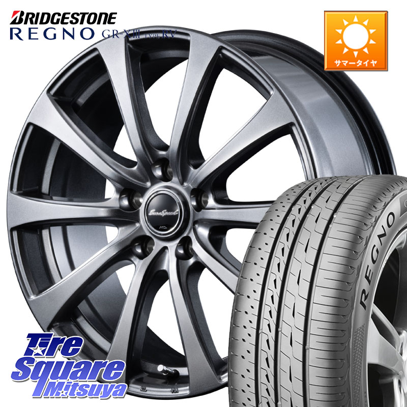 ブリヂストン REGNO GR-X3 TYPE RV GRX3RV GR-XIII サマータイヤ 235/55R18MANARAY MID EuroSpeed G10 ホイール 18インチ 18X7.5J 53 5穴 114.3 BT5レガシィアウトバック|タイヤスクエアミツヤ