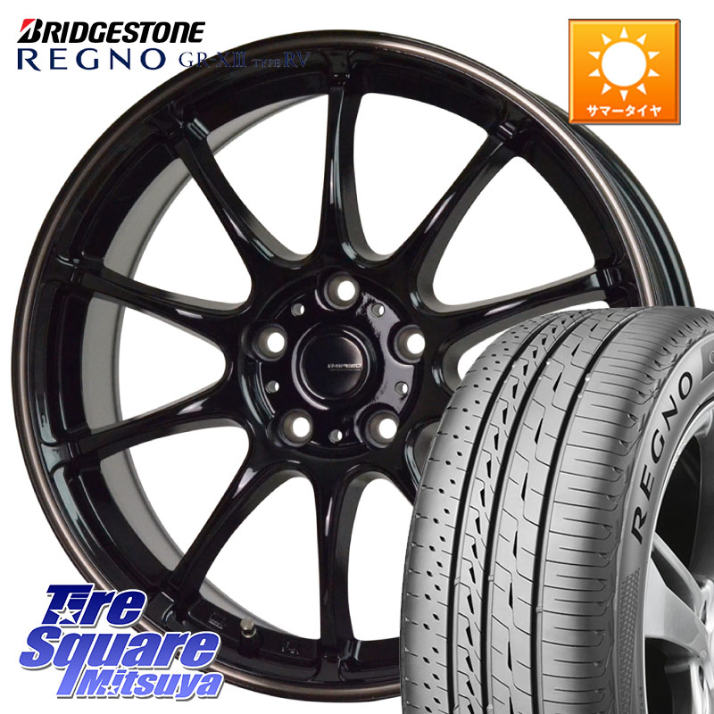 ブリヂストン REGNO GR-X3 TYPE RV 在庫● 2025~2026年製 GRX3RV GR-XIII サマータイヤ 225/50R18HotStuff G・SPEED P-07 ジー・スピード ホイール 18インチ 18X7.5J 48 5穴 114.3 C-HR RV系ヴェゼル RC系オデッセイ後期 MAZDA6 BN/BL系レガシィ エスティマハイブリッ|タイヤスクエアミツヤ