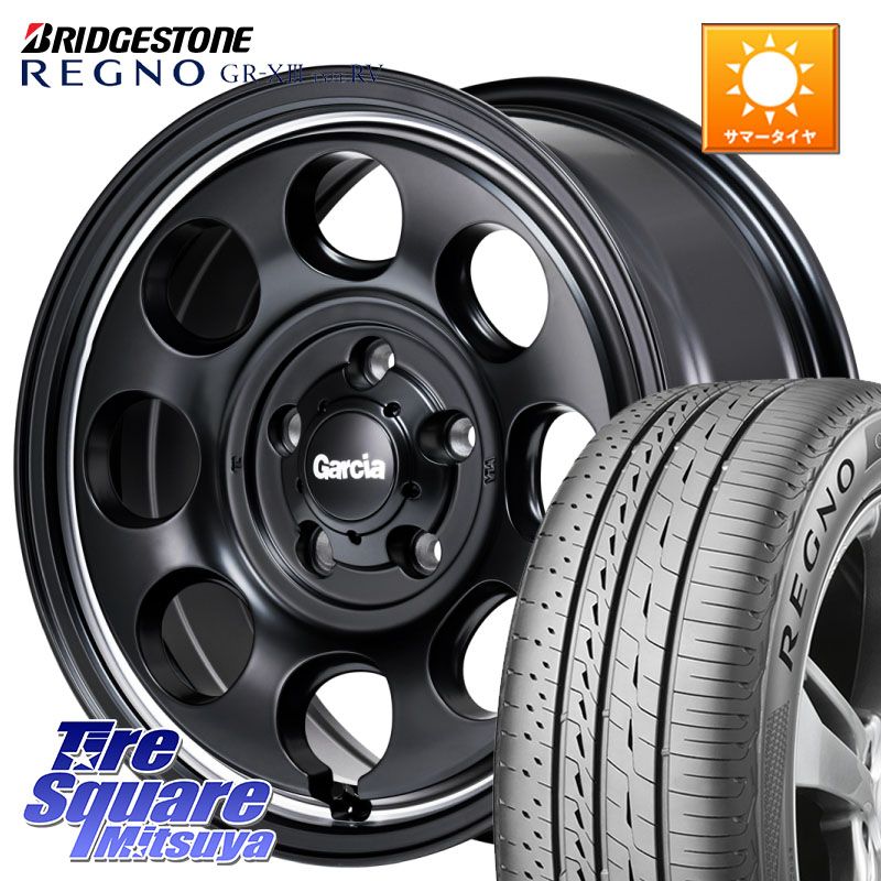 MANARAY MID Garcia Palm8 ガルシア パーム8 ホイール 16インチ 16 X 7.0J +40 5穴 114.3 ブリヂストン REGNO GR-X3 TYPE RV GRX3RV GR-XIII サマータイヤ 195/60R16 フロンクス