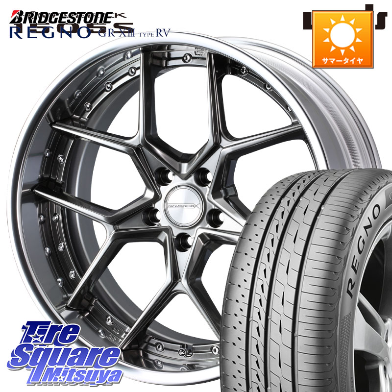 ブリヂストン REGNO GR-X3 TYPE RV 在庫● 2025~2026年製 GRX3RV GR-XIII サマータイヤ 235/50R18WEDS MAVERICK 1505S BK S-LoDisk 2ピース ホイール 18インチ 18X8.5J 38 5穴 114.3 30系アルファード/ヴェルファイア 20系アルファード ヴェルファイアハイブリッド ヴ|タイヤスクエアミツヤ