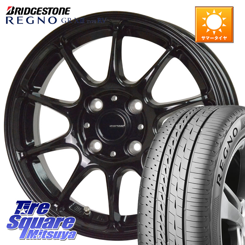 ブリヂストン REGNO GR-X3 TYPE RV 在庫● 2025~2026年製 GRX3RV GR-XIII サマータイヤ 205/55R17HotStuff G.SPEED G-07 ホイール 17インチ ジースピード 17X6.5J 45 4穴 100 ライズ/ロッキー(ガソリン車4穴) ロッキー ガソリン車 4穴|タイヤスクエアミツヤ