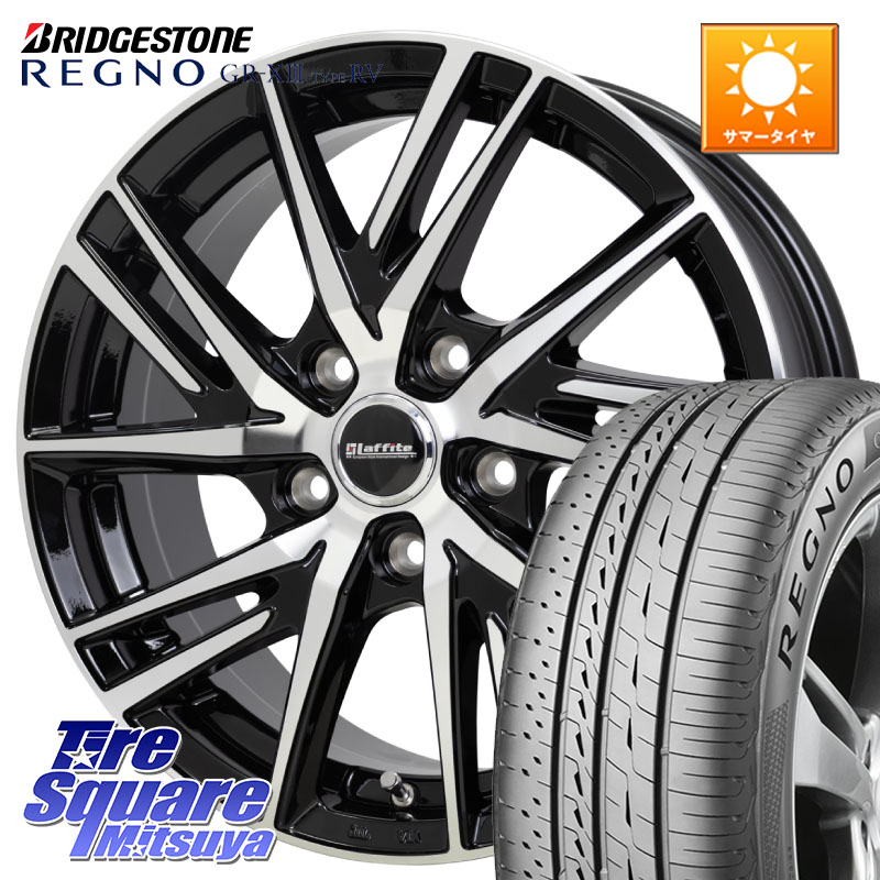 ブリヂストン REGNO GR-X3 TYPE RV 在庫● 2025~2026年製 GRX3RV GR-XIII サマータイヤ 215/50R17HotStuff ラフィット LW06-2 LW-06-2 ホイール 17インチ 17X6.5J 53 5穴 114.3 ノア NOAH ステップワゴン アテンザ MAZDA アクセラ MAZDA|タイヤスクエアミツヤ