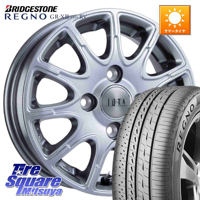 ブリヂストン REGNO GR-X3 TYPE RV GRX3RV GR-XIII サマータイヤ 215/65R16阿部商会 TIRADO IOTA イオタ ホイール 16インチ 16X6.0J 42 4穴 100 ロッキー ガソリン車 4穴 ライズ ガソリン車 4穴｜タイヤスクエアミツヤ 75,537円