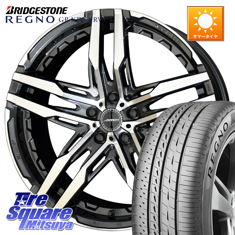 KYOHO SHALLEN RG ホイール 19インチ 19 X 8.5J +48 5穴 114.3 ブリヂストン REGNO GR-X3 TYPE RV GRX3RV GR-XIII サマータイヤ 235/50R19 CX-5 CX-8 BT5レガシィアウトバック
