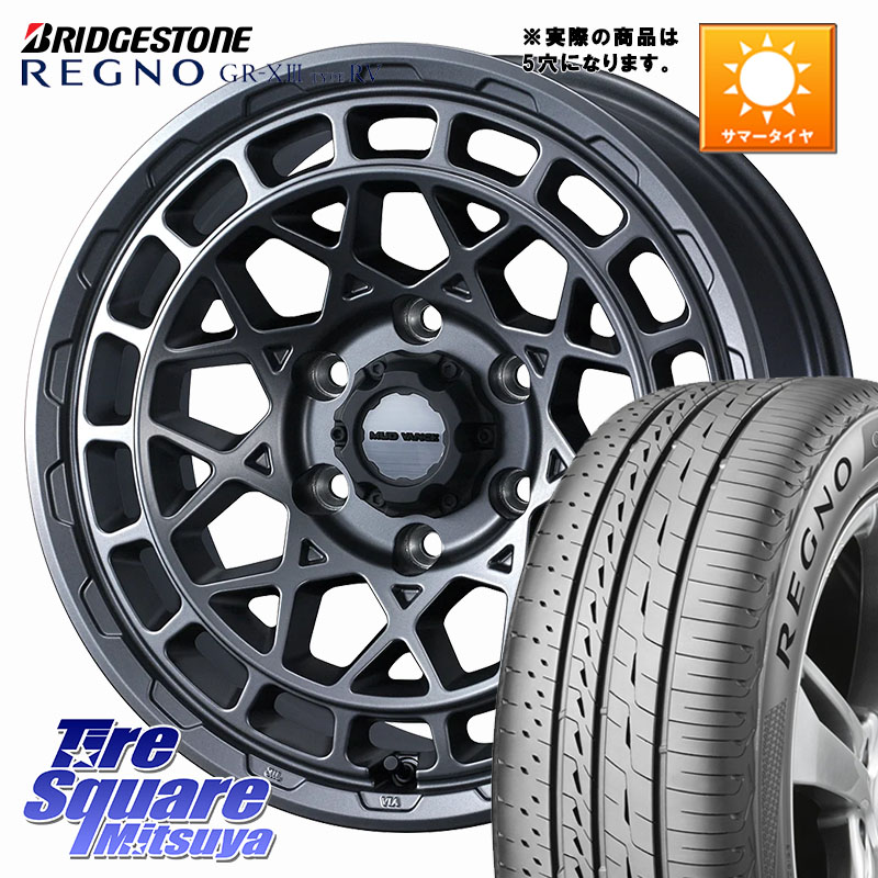 WEDS MUDVANCE X TYPE M ホイール 18インチ マッドヴァンス 18 X 7.5J +35 5穴 114.3 ブリヂストン REGNO GR-X3 TYPE RV 在庫● 2025~2026年製 GRX3RV GR-XIII サマータイヤ 235/50R18 30系アルファード 30系ヴェルファイア 20系アルファード