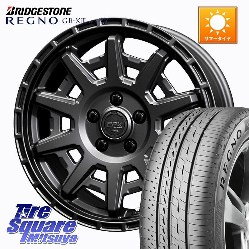 KYOHO PPX D10X ホイール 16インチ 16 X 7.0J +35 5穴 114.3 ブリヂストン REGNO GR-X3 TYPE RV 在庫● 2025~2026年製 GRX3RV GR-XIII サマータイヤ 205/55R16 GRヤリスRSノーマルキャリパー