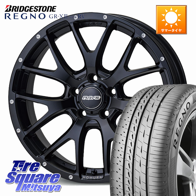 ブリヂストン REGNO GR-X3 TYPE RV GRX3RV GR-XIII サマータイヤ 215/50R18RAYS 【欠品次回10~11月】 HOMURA 2X7FA ホイール 18インチ 18X7.5J 45 5穴 114.3 ヤリスクロス|タイヤスクエアミツヤ