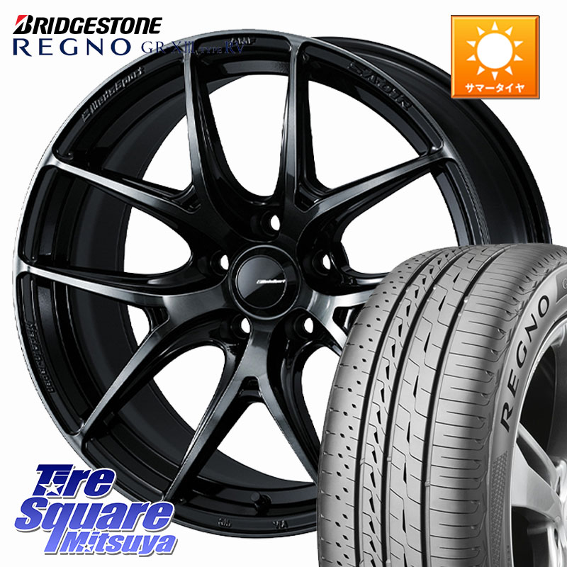 ブリヂストン REGNO GR-X3 TYPE RV 在庫● 2025~2026年製 GRX3RV GR-XIII サマータイヤ 235/50R18WEDS WedsSport SA-01R SA01R ウェッズ スポーツ ホイール 18インチ 18X7.5J 35 5穴 114.3 30系アルファード/ヴェルファイア 20系アルファード ヴェルファイアハイブリッ｜タイヤスクエアミツヤ