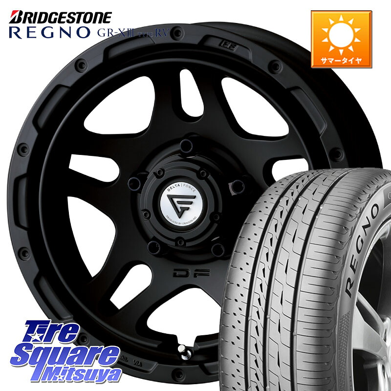 ブリヂストン REGNO GR-X3 TYPE RV GRX3RV GR-XIII サマータイヤ 215/65R16DELTA FORCE OVERLANDER ジムニーシエラ専用 ※インセット-5 ホイール 16インチ 16X6.0J 0 5穴 139.7 ジムニー専用(要オーバーフェンダー等) ジムニ−シエラ/ノマド(カスタム) AZオフロード|タイヤスクエアミツヤ