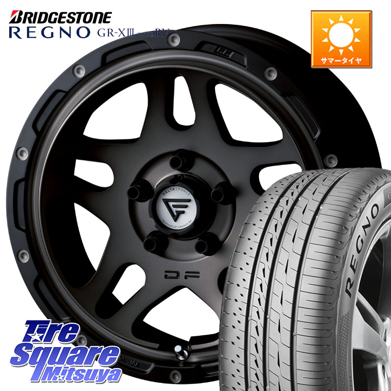 ブリヂストン REGNO GR-X3 TYPE RV 在庫● 2025~2026年製 GRX3RV GR-XIII サマータイヤ 225/65R17DELTA FORCE OVERLANDER ホイール 17インチ 17X7.0J 32 5穴 114.3 80系ハリアー RAV4 50系 デリカD:5 D5 カスタムサイズ NX レクサス ハリアー｜タイヤスクエアミツヤ