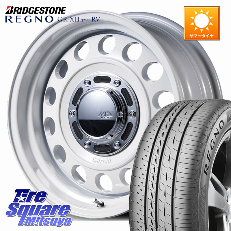 MANARAY MID GARCIA CISCO Type2 ホイール 16インチ 16 X 5.5J +20 5穴 139.7 ブリヂストン REGNO GR-X3 TYPE RV GRX3RV GR-XIII サマータイヤ 215/65R16 ジムニー専用(要オーバーフェンダー等) 107,399円