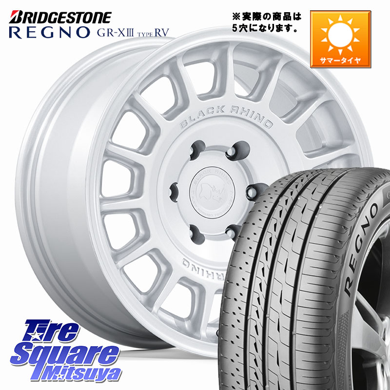 BLACK RHINO VOLL ボル シルバー ホイール 17インチ ブラックライノ◇参考画像 17 X 8.0J +38 5穴 114.3 ブリヂストン REGNO GR-X3 TYPE RV 在庫● 2025~2026年製 GRX3RV GR-XIII サマータイヤ 215/50R17