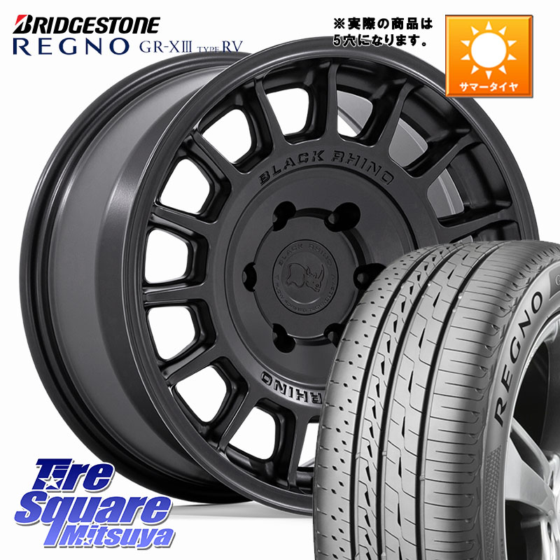 BLACK RHINO VOLL ボル ブラック ホイール 17インチ ブラックライノ 17 X 8.0J +38 5穴 114.3 ブリヂストン REGNO GR-X3 TYPE RV 在庫● 2025~2026年製 GRX3RV GR-XIII サマータイヤ 215/50R17