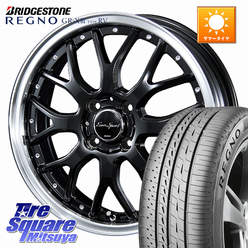 BLEST EuroSport Type815 ホイール 16インチ 16 X 6.0J +40 4穴 100 ブリヂストン REGNO GR-X3 TYPE RV GRX3RV GR-XIII サマータイヤ 215/65R16