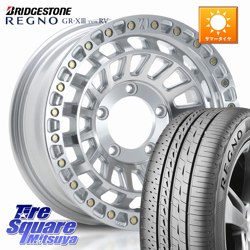 MLJ XJ08 XTREME-J ホイール 16インチ 16 X 5.5J +20 5穴 139.7 ブリヂストン REGNO GR-X3 TYPE RV GRX3RV GR-XIII サマータイヤ 215/65R16 ジムニー専用(要オーバーフェンダー等)
