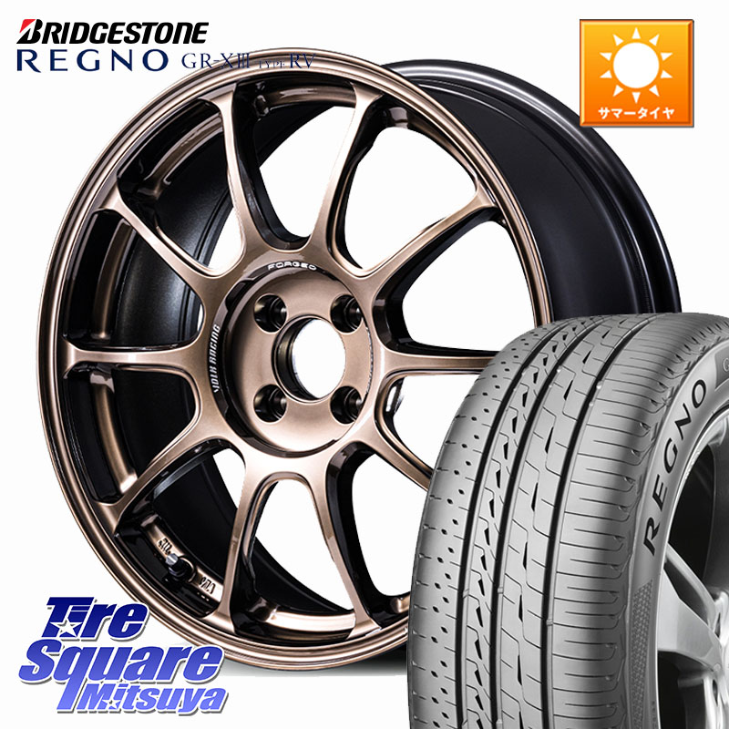 ブリヂストン REGNO GR-X3 TYPE RV GRX3RV GR-XIII サマータイヤ 215/65R16RAYS ZE40 VOLK RACING 鍛造 ホイール 16インチ 16X6.0J 42 4穴 100 ロッキー ガソリン車 4穴 ライズ ガソリン車 4穴|タイヤスクエアミツヤ