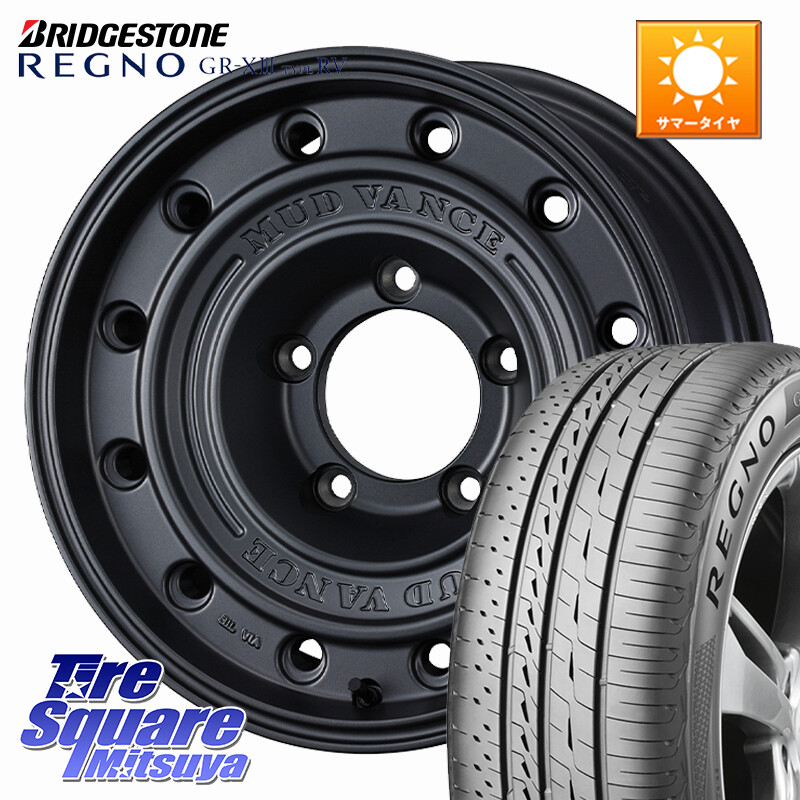 ブリヂストン REGNO GR-X3 TYPE RV GRX3RV GR-XIII サマータイヤ 215/65R16WEDS MUD VANCE CL ※インセット-5 ホイール 16インチ マッドヴァンスCL 16X6.0J 0 5穴 139.7 ジムニー専用(要オーバーフェンダー等) ジムニ−シエラ/ノマド(カスタム) AZオフロード カスタム|タイヤスクエアミツヤ