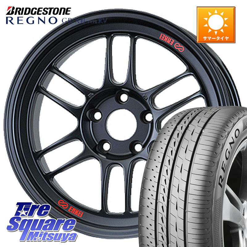 ENKEI エンケイ Racing RPF1 ホイール 18 X 8.5J +30 5穴 114.3 ブリヂストン REGNO GR-X3 TYPE RV GRX3RV GR-XIII サマータイヤ 235/55R18