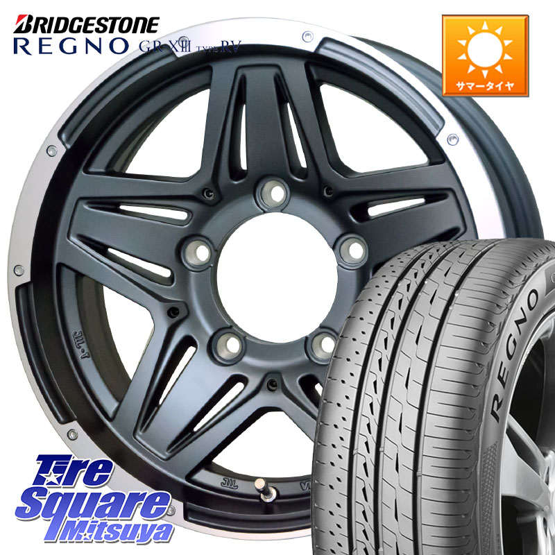 HotStuff マッドクロス JB-01 JB01 ホイール 16インチ 16 X 6.0J +0 5穴 139.7 ブリヂストン REGNO GR-X3 TYPE RV GRX3RV GR-XIII サマータイヤ 215/65R16 ジムニー専用(要オーバーフェンダー等) ジムニ－シエラ・ノマド(カスタム)