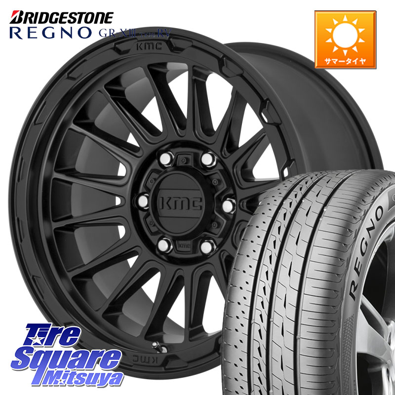 ブリヂストン REGNO GR-X3 TYPE RV 在庫● 2025~2026年製 GRX3RV GR-XIII サマータイヤ 225/65R17KMC KM542 Impact ホイール 17インチ 17X8.0J 35 5穴 114.3 RAV4 50系 NX レクサス ハリアー|タイヤスクエアミツヤ