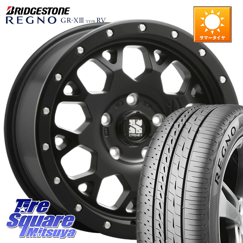 MLJ XJ04 XTREME-J エクストリームJ ホイール 16インチ 16 X 7.0J +35 5穴 114.3 ブリヂストン REGNO GR-X3 TYPE RV GRX3RV GR-XIII サマータイヤ 215/60R16
