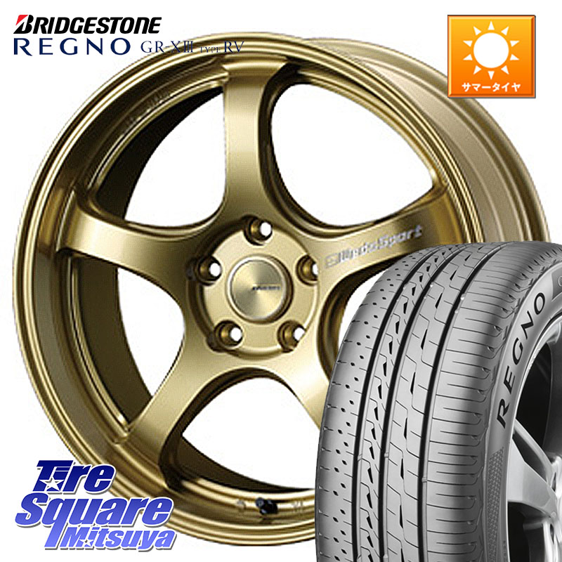 WEDS 72823 RN-05M ウェッズ スポーツ ホイール 18インチ 18 X 7.5J +45 5穴 114.3 ブリヂストン REGNO GR-X3 TYPE RV GRX3RV GR-XIII サマータイヤ 235/55R18 BT5レガシィアウトバック
