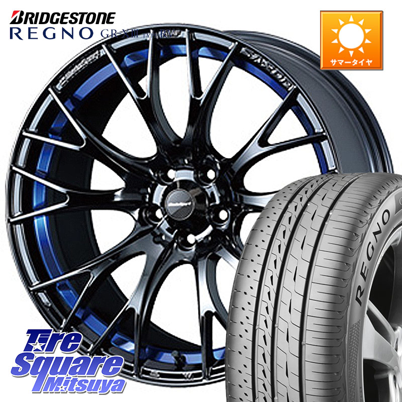 ブリヂストン REGNO GR-X3 TYPE RV 在庫● 2025~2026年製 GRX3RV GR-XIII サマータイヤ 225/60R17WEDS WedsSport SA-20R SA20R ウェッズ スポーツ ホイール 17インチ 17X7.5J 48 5穴 100 レガシー レガシィ アウトバック|タイヤスクエアミツヤ