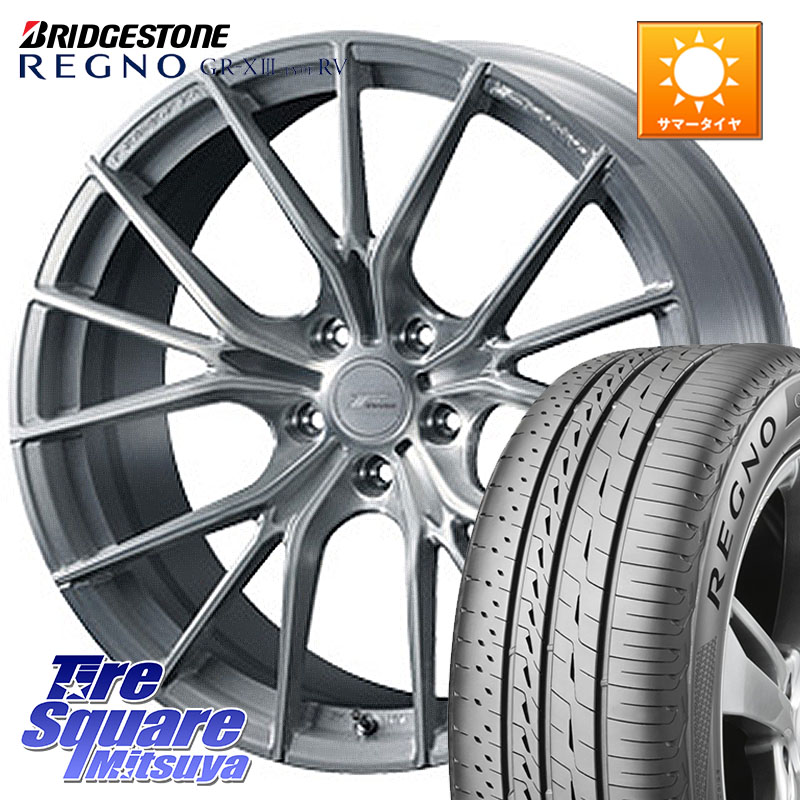 WEDS F ZERO FZ-1 FZ1 鍛造 FORGED ホイール18インチ エフゼロ 18 X 7.5J +38 5穴 114.3 ブリヂストン REGNO GR-X3 TYPE RV GRX3RV GR-XIII サマータイヤ 235/55R18