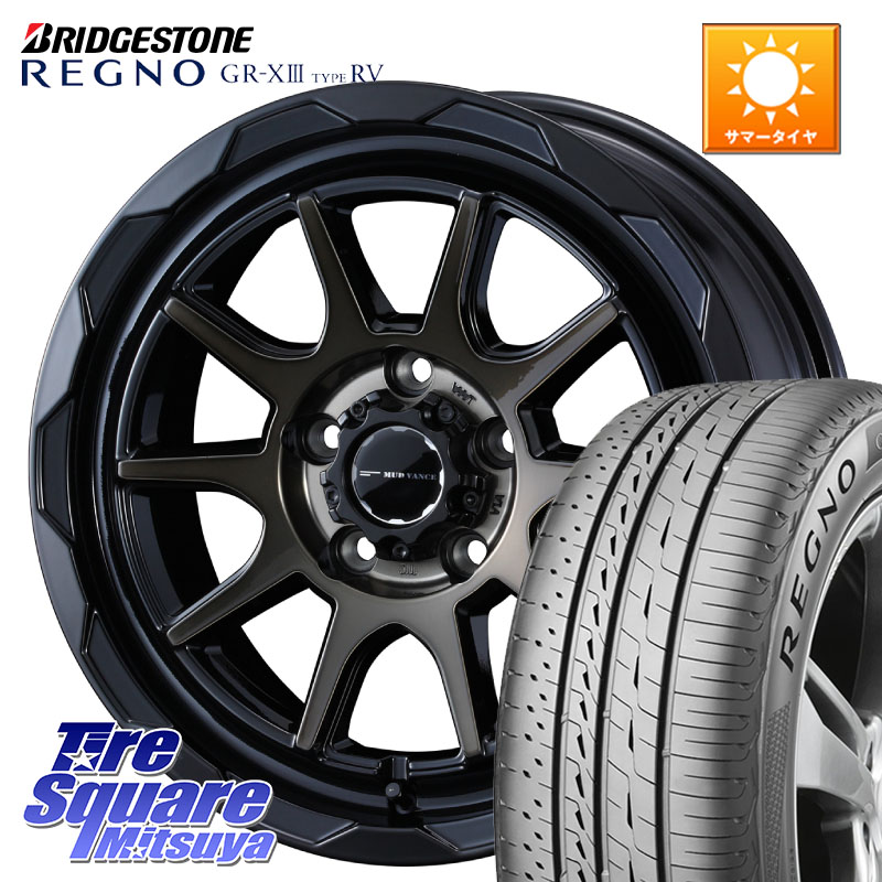 ブリヂストン REGNO GR-X3 TYPE RV GRX3RV GR-XIII サマータイヤ 215/65R16WEDS マッドヴァンス06 MUD VANCE 06 ホイール 16インチ 16X6.0J 40 5穴 100 ロッキー ハイブリッド車 5穴 ライズ ハイブリッド車 5穴｜タイヤスクエアミツヤ 105,067円