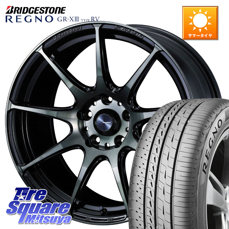 ブリヂストン REGNO GR-X3 TYPE RV 在庫● 2025~2026年製 GRX3RV GR-XIII サマータイヤ 235/50R18WEDS WedsSport SA-99R SA99R ウェッズ スポーツ ホイール 18インチ 18X7.5J 35 5穴 114.3 30系アルファード/ヴェルファイア 20系アルファード ヴェルファイアハイブリッ｜タイヤスクエアミツヤ