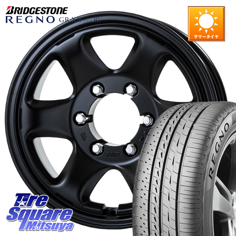 ブリヂストン REGNO GR-X3 TYPE RV GRX3RV GR-XIII サマータイヤ 215/60R16BRUT ブルート BR-44 BR44 BK ホイール 16インチ 16X6.5J 25 6穴 139.7|タイヤスクエアミツヤ