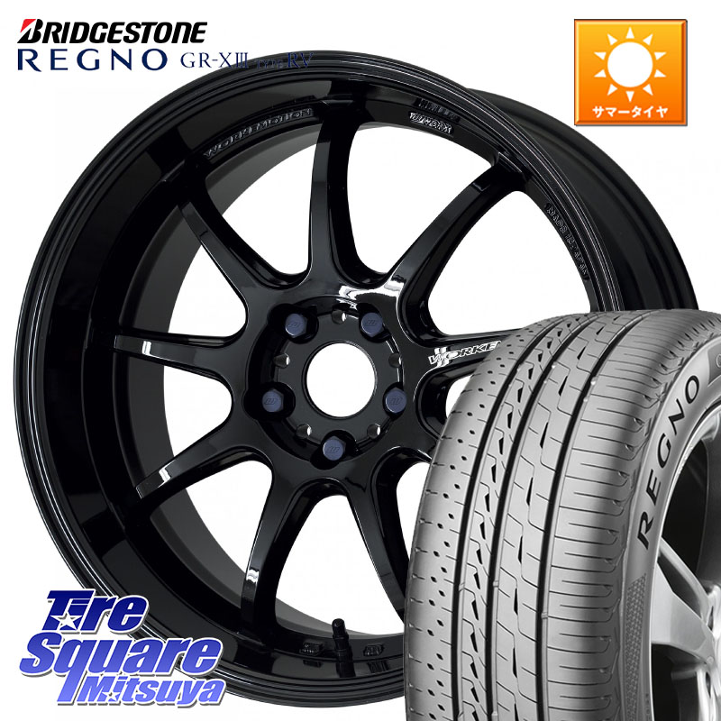 WORK ワーク EMOTION エモーション D9R 18インチ 18 X 8.5J +38 5穴 114.3 ブリヂストン REGNO GR-X3 TYPE RV 在庫● 2025~2026年製 GRX3RV GR-XIII サマータイヤ 235/50R18 30系アルファード 30系ヴェルファイア 20系アルファード